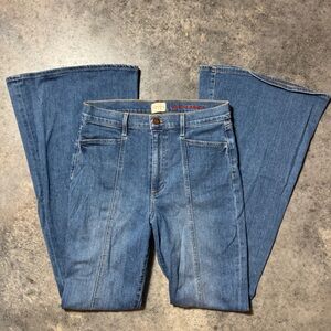 Alice + Olivia flare blue Denim Jeans 30”